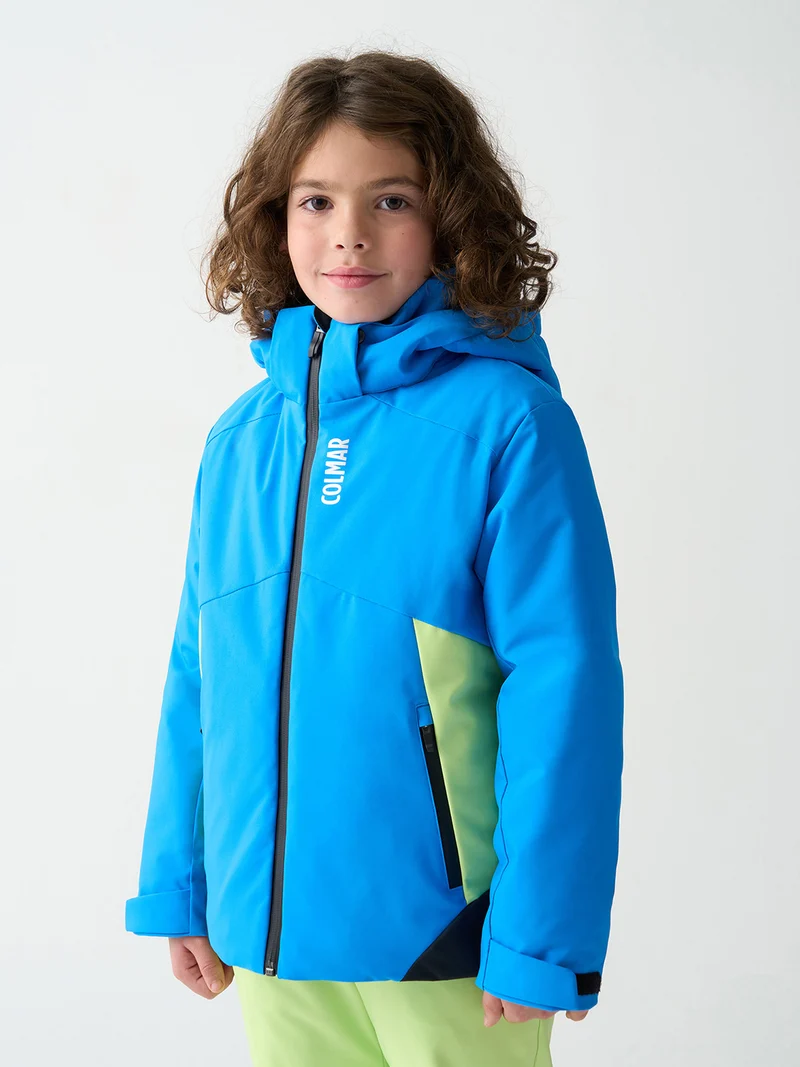 Skijacke Blau