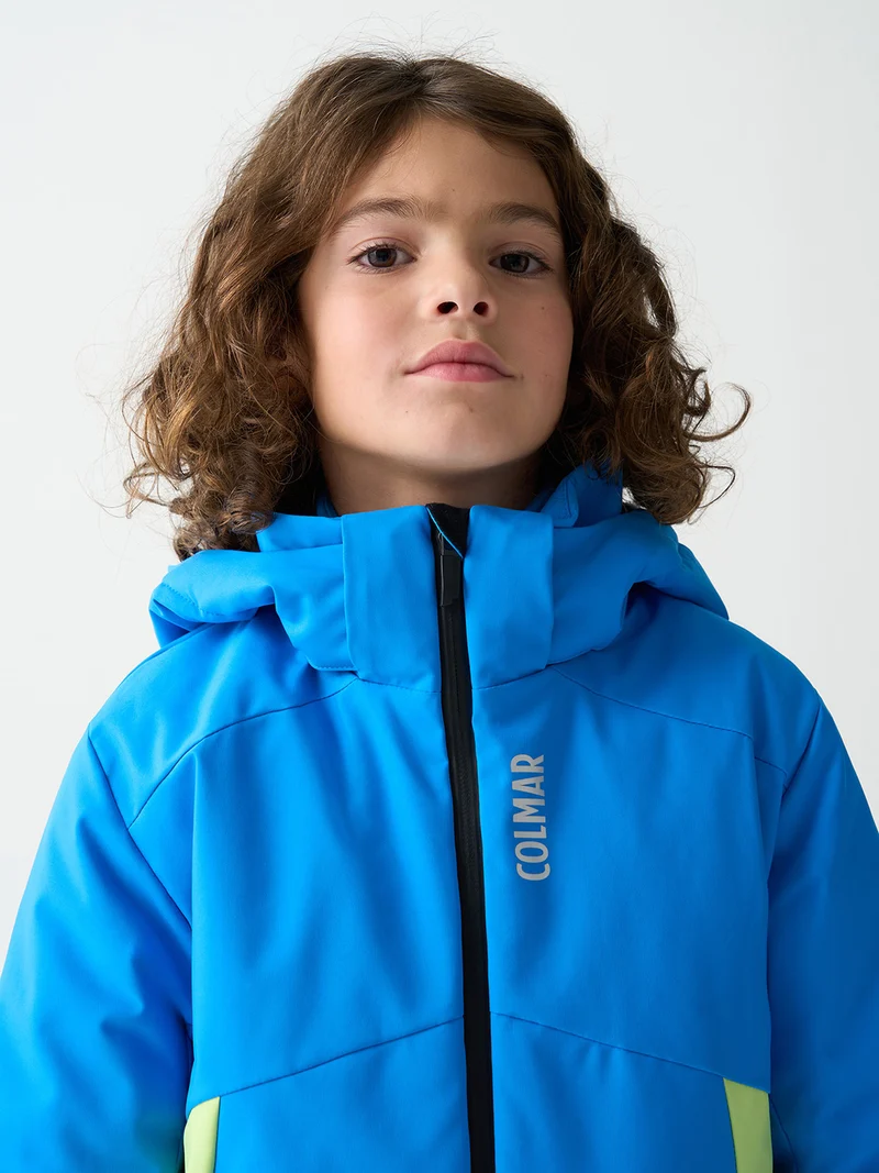 Skijacke Blau