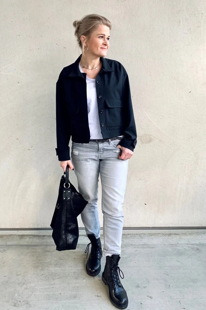 No47 kurze Workerjacke