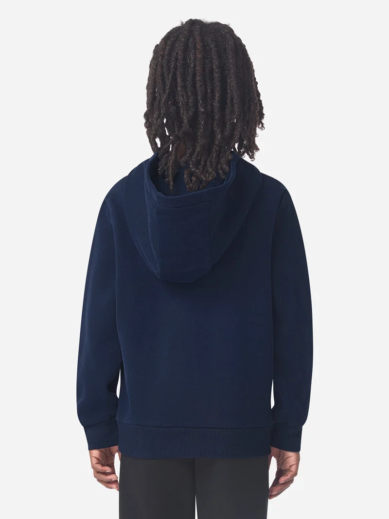 Sweatjacke Marineblau