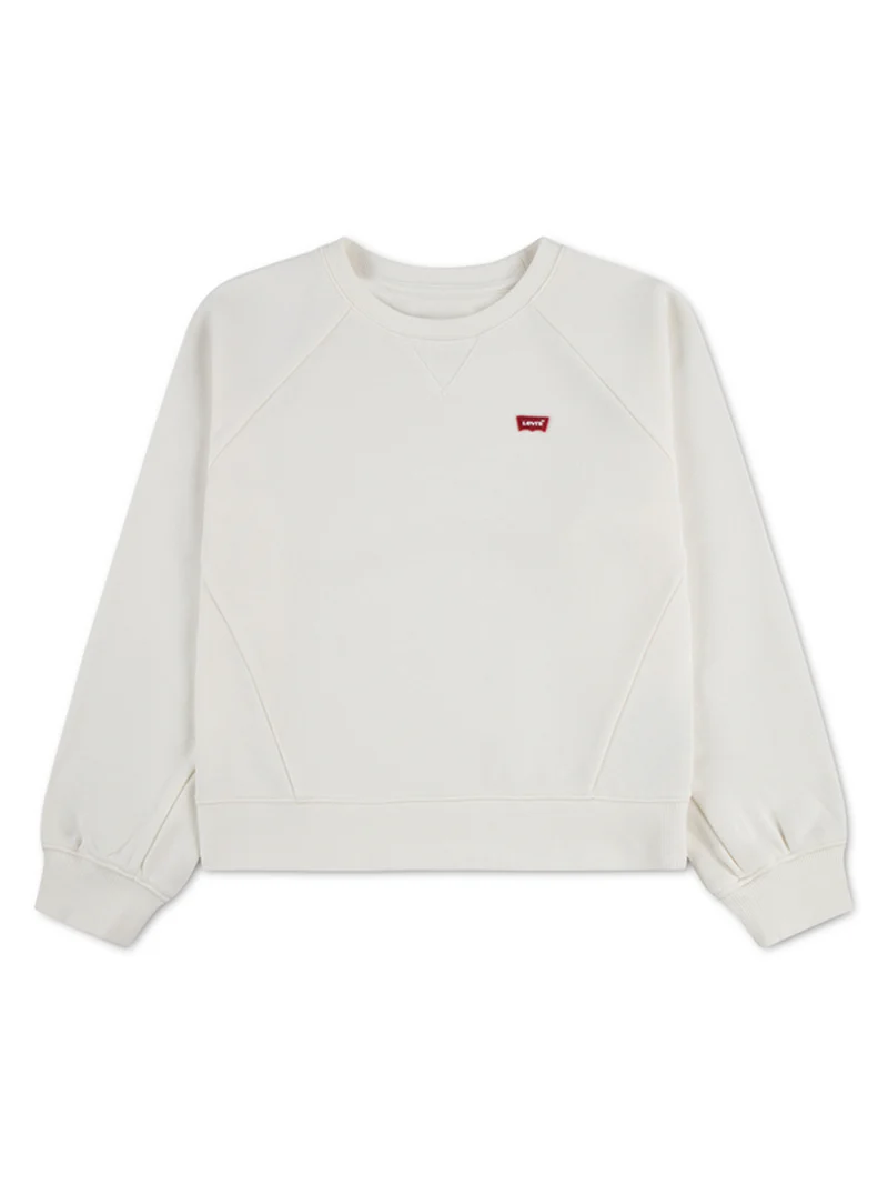 Sweatshirt Cremeweiß