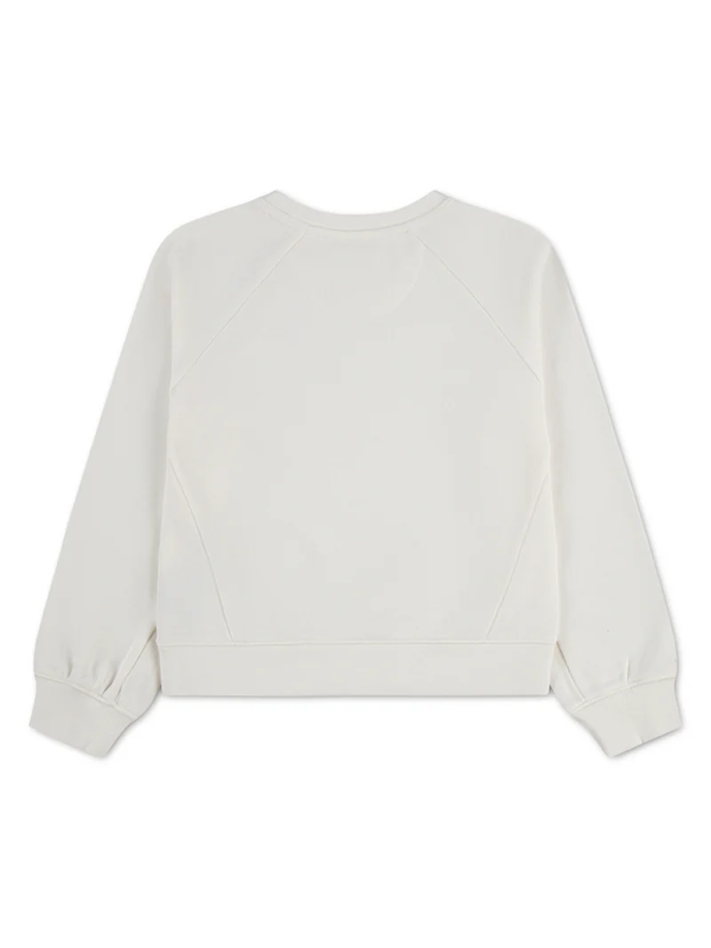 Sweatshirt Cremeweiß