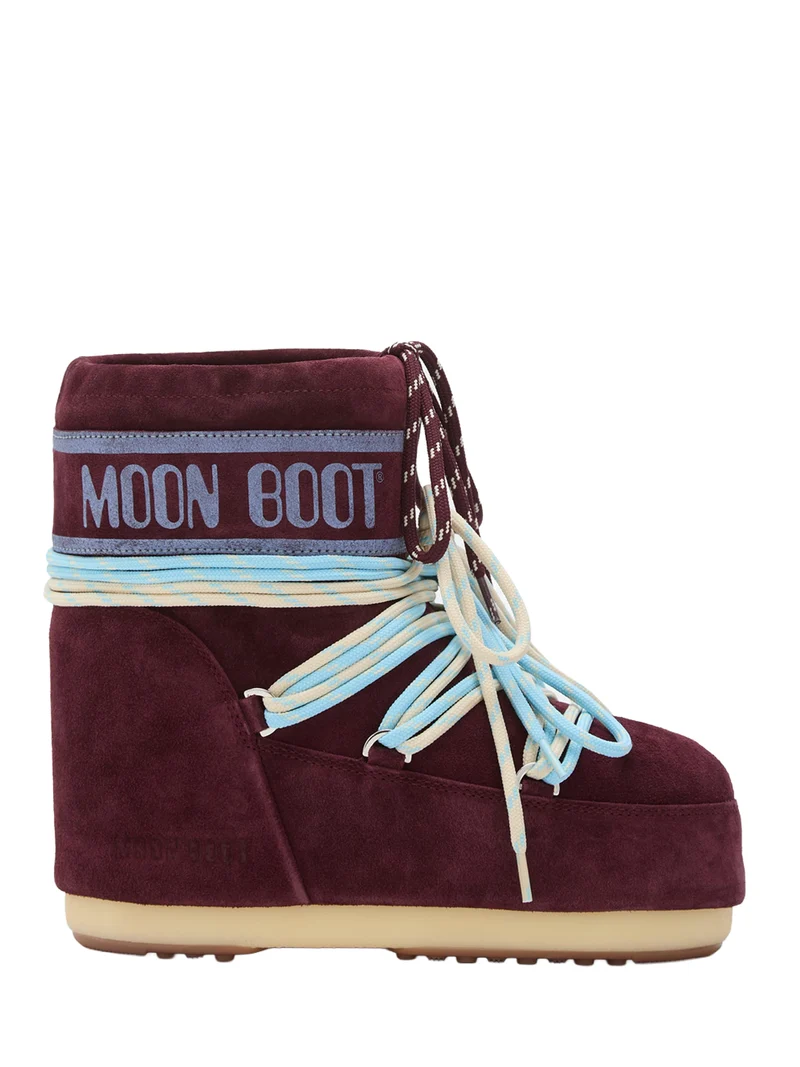 Stiefel ICON LOW SUEDE Bordeauxrot