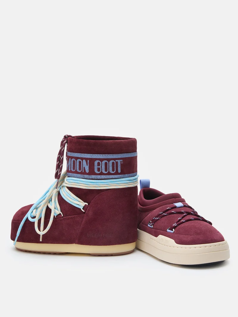 Stiefel ICON LOW SUEDE Bordeauxrot