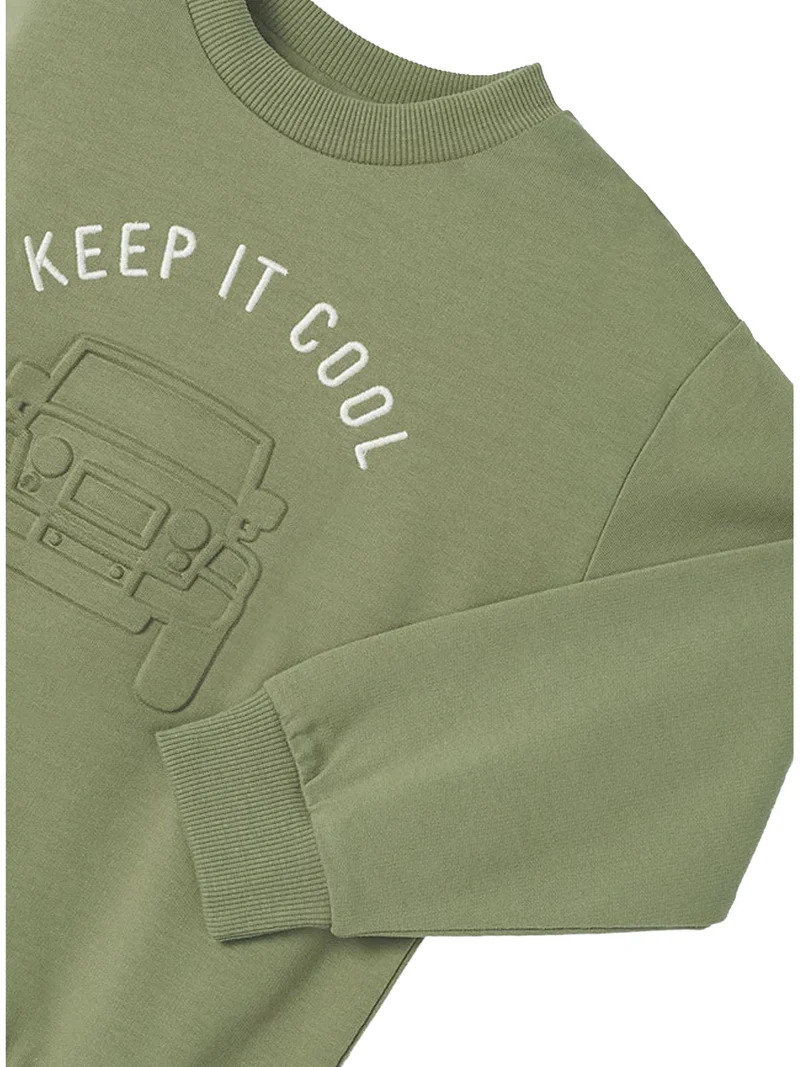 Pullover Olivgrün