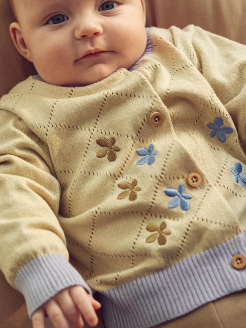 Strickjacke Cottage Beige