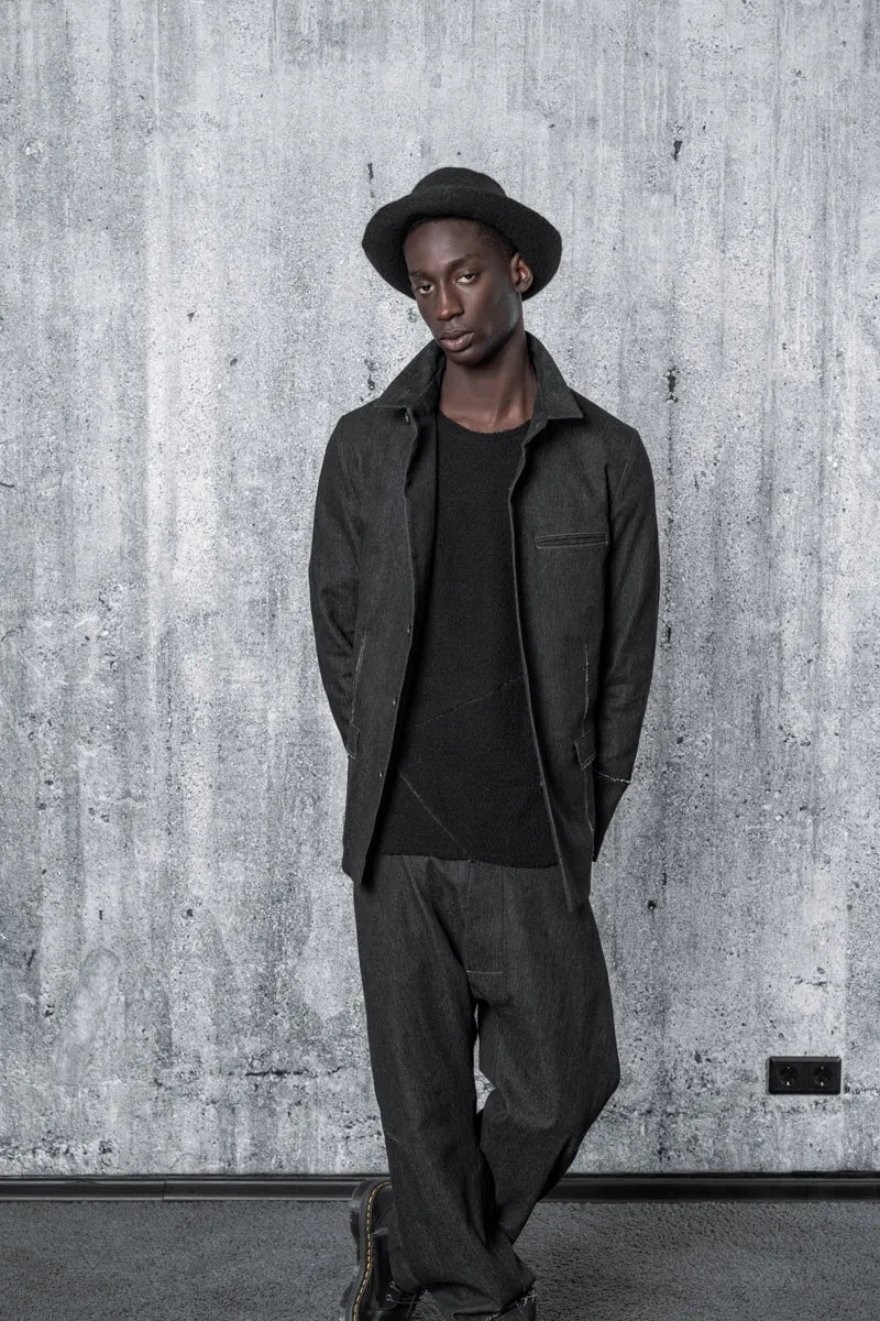 eigensinnig wien | FeuPop | Designer Baggy Jeans Outfit für Herren