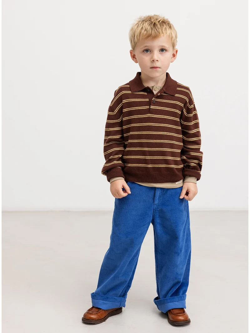 Cordhose Pluto Blau