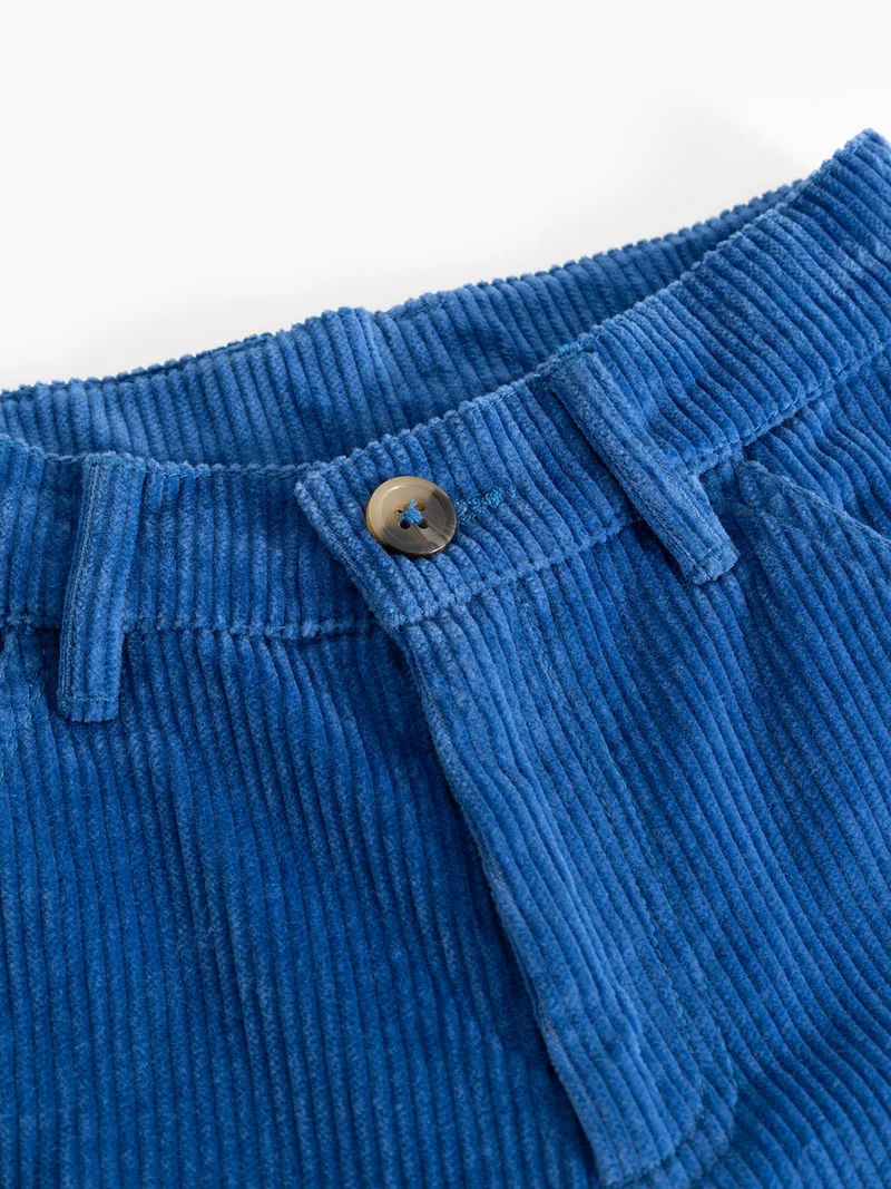 Cordhose Pluto Blau