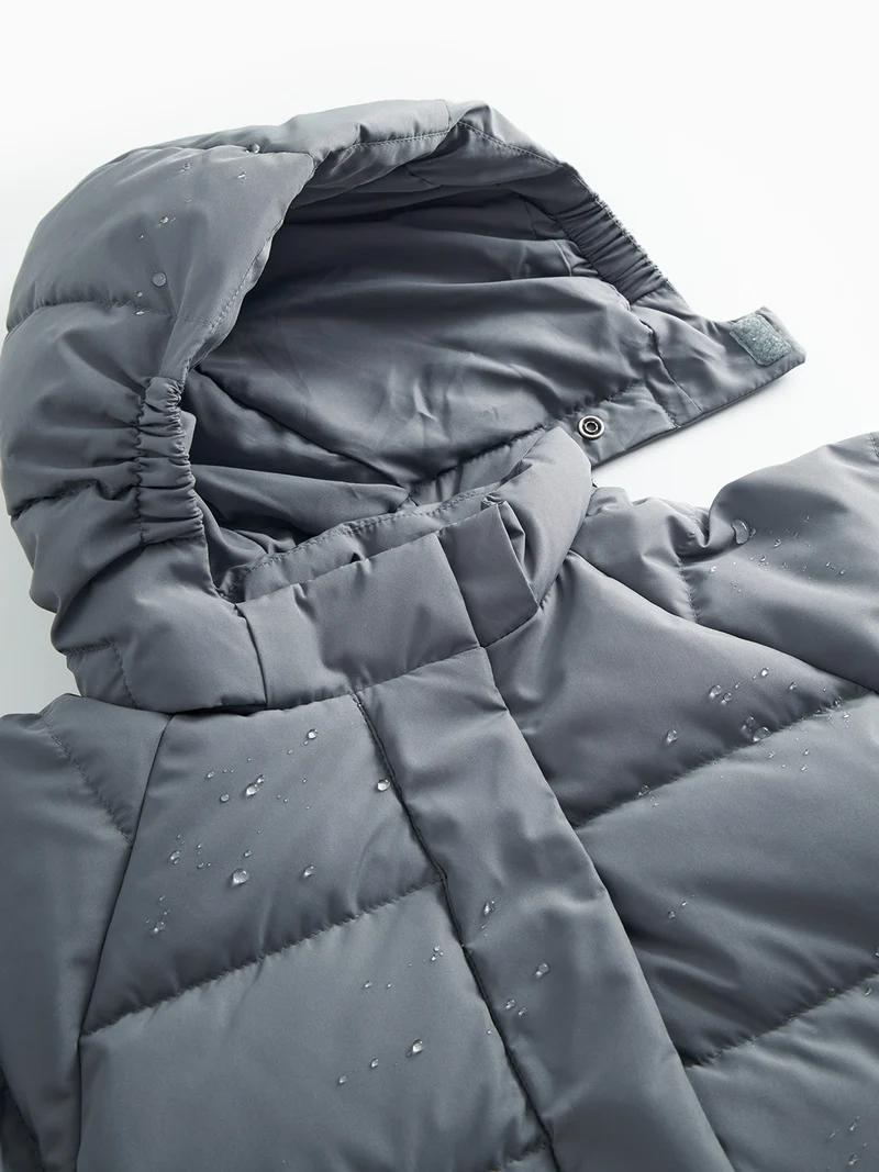 Daunenjacke Omega Grau