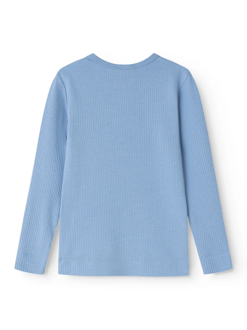 Longsleeve Tee Hellblau