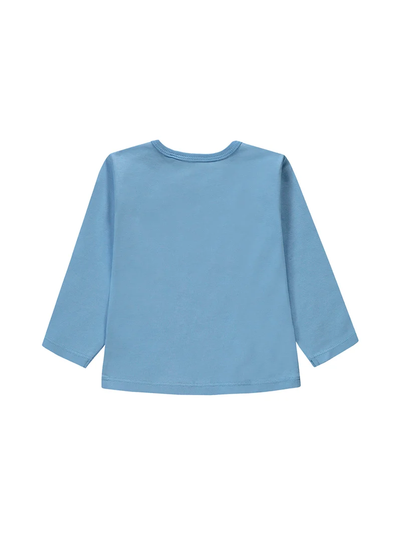 Longsleeve Hellblau