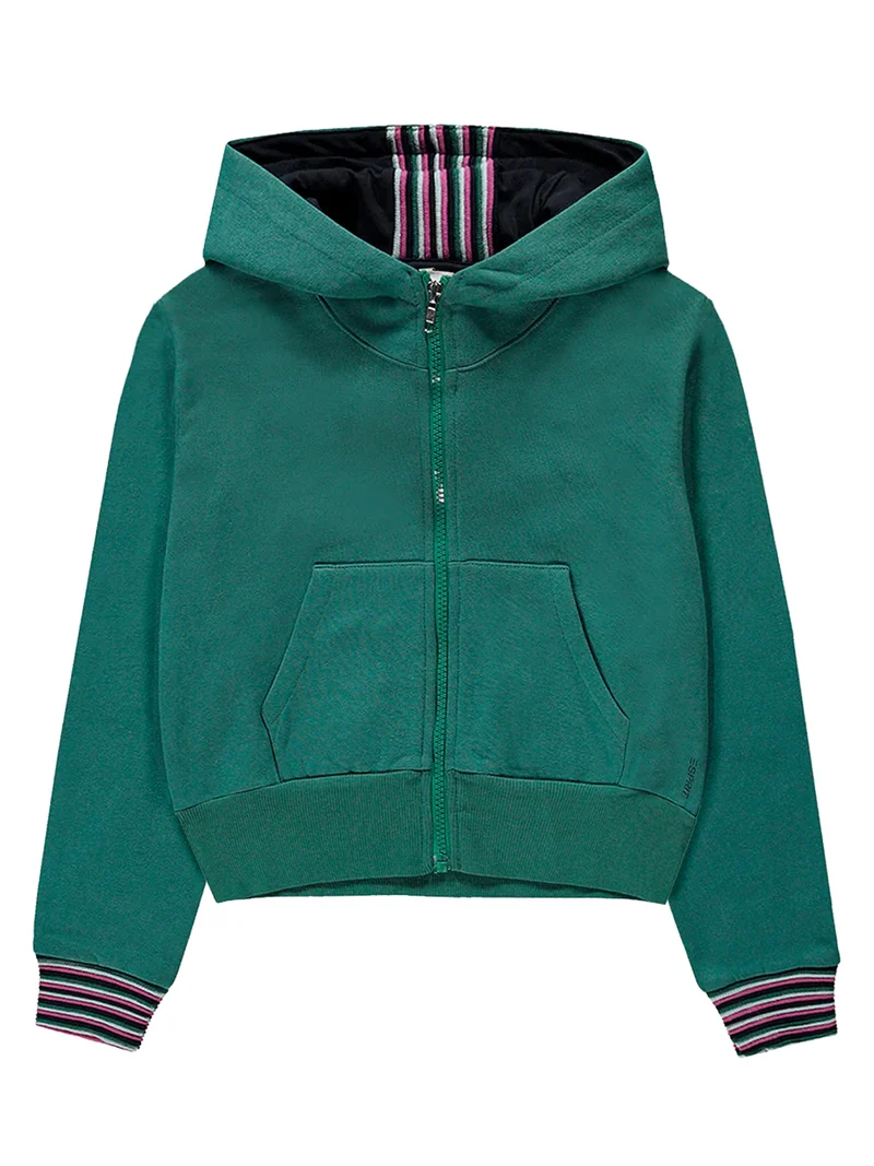 Sweatjacke Grün