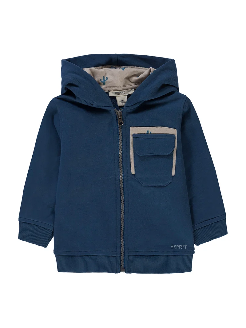 Sweatjacke Marineblau