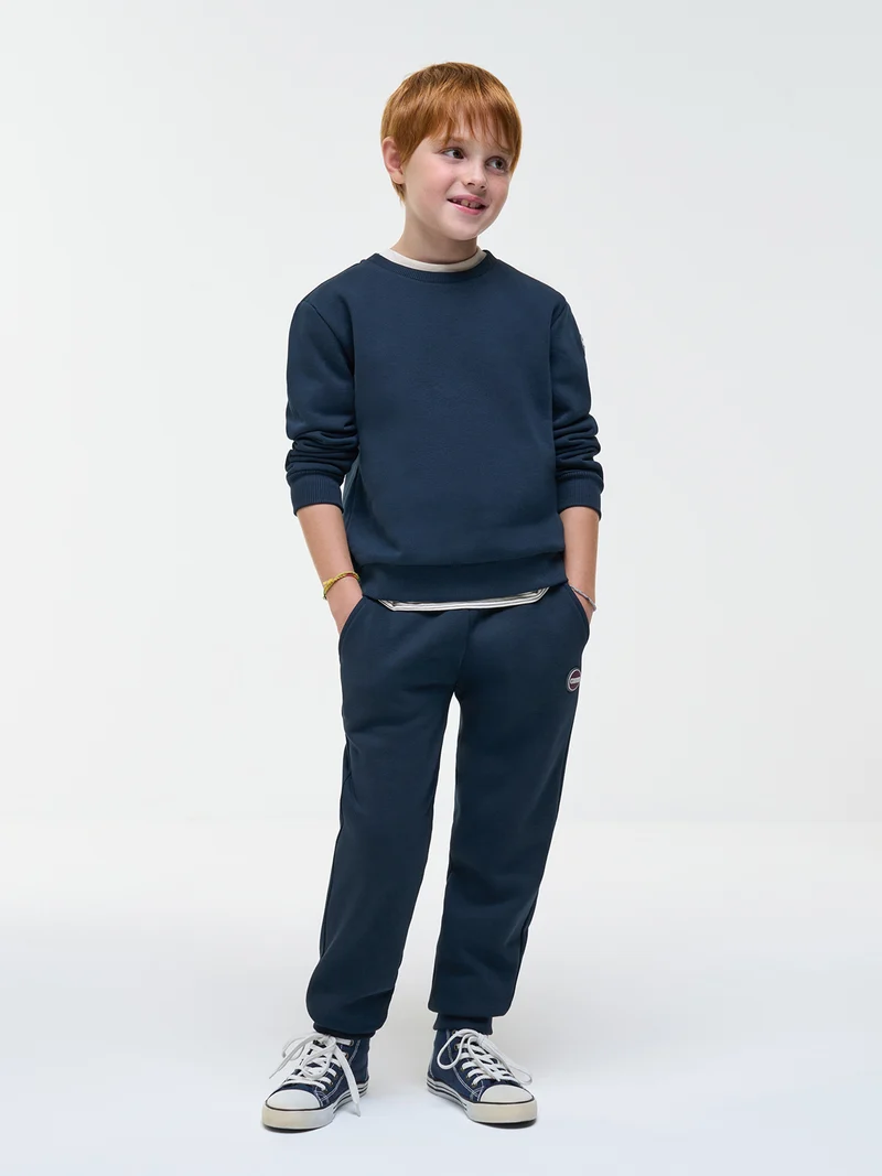 Sweatshirt Soft Marineblau