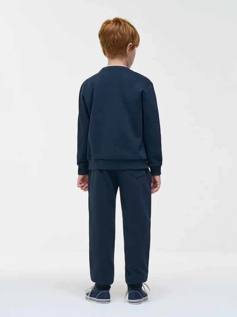 Sweatshirt Soft Marineblau
