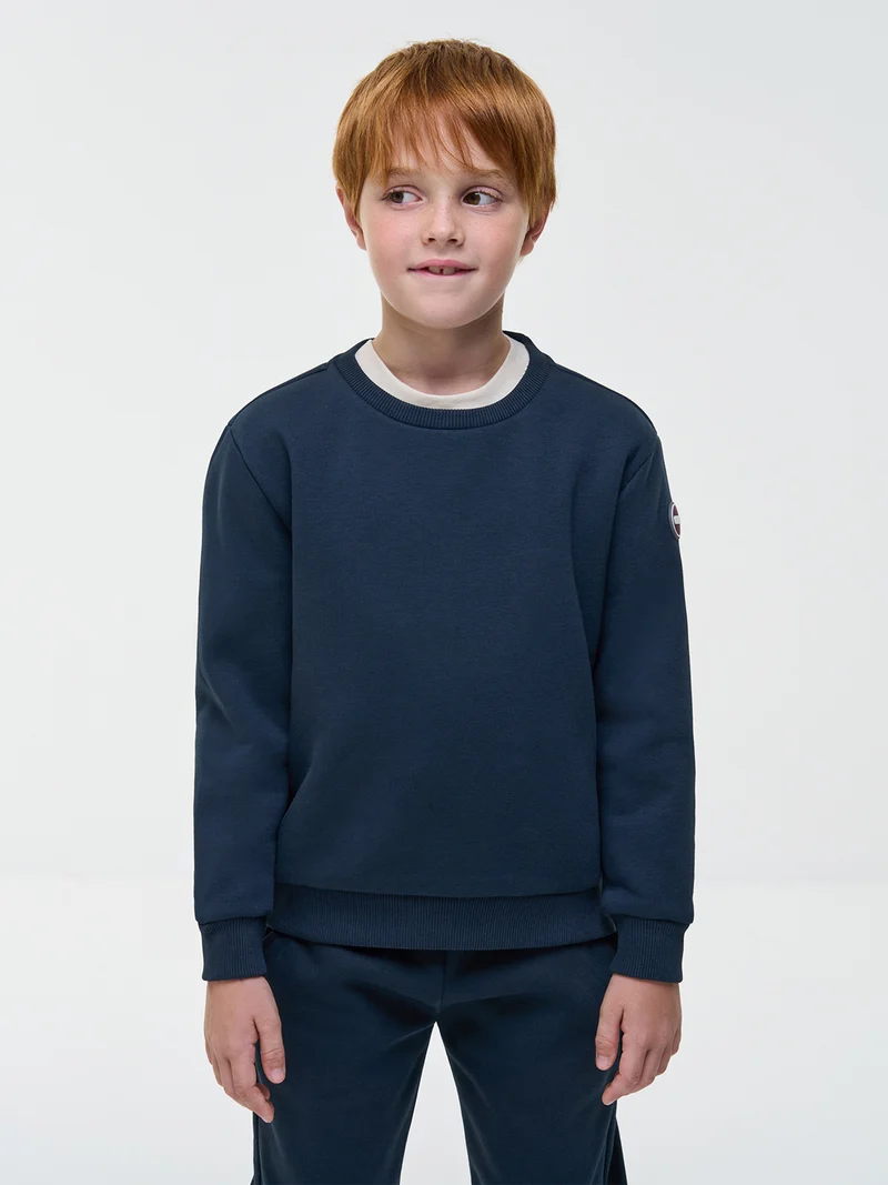 Sweatshirt Soft Marineblau