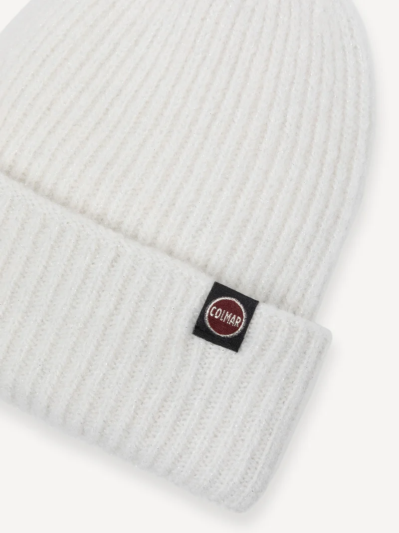 Beanie Lurex Yarn Beige