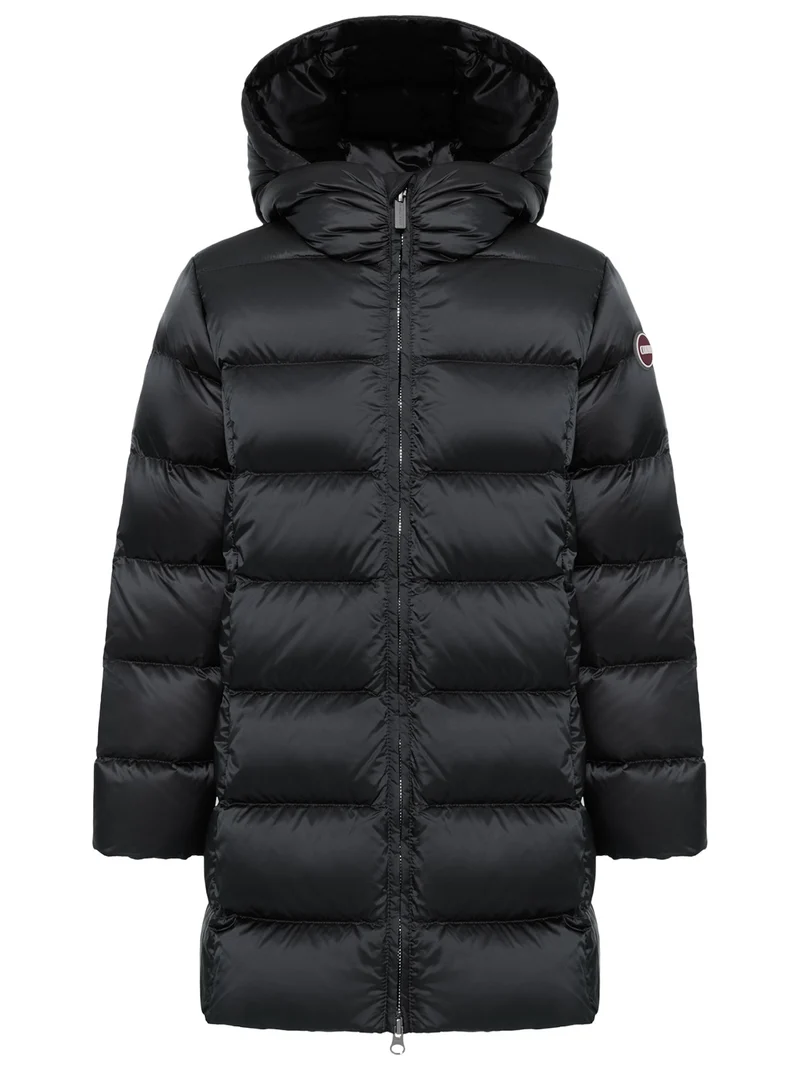 Daunenjacke Quilted Medium Lenght Schwarz