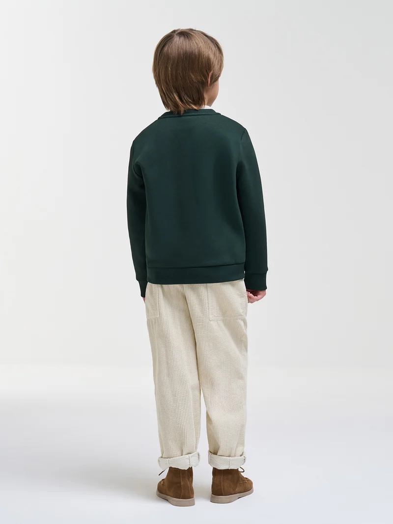 Sweatshirt Soft Olivgrün