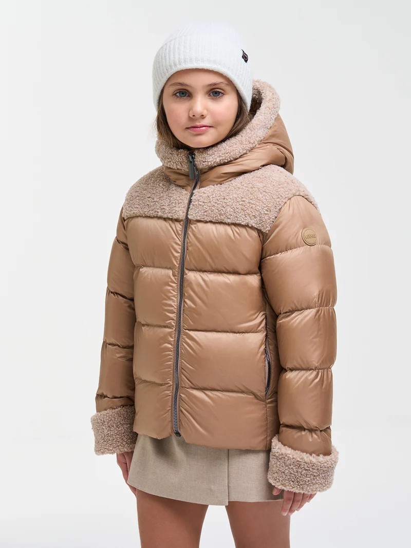 Daunenjacke Quilted Camel