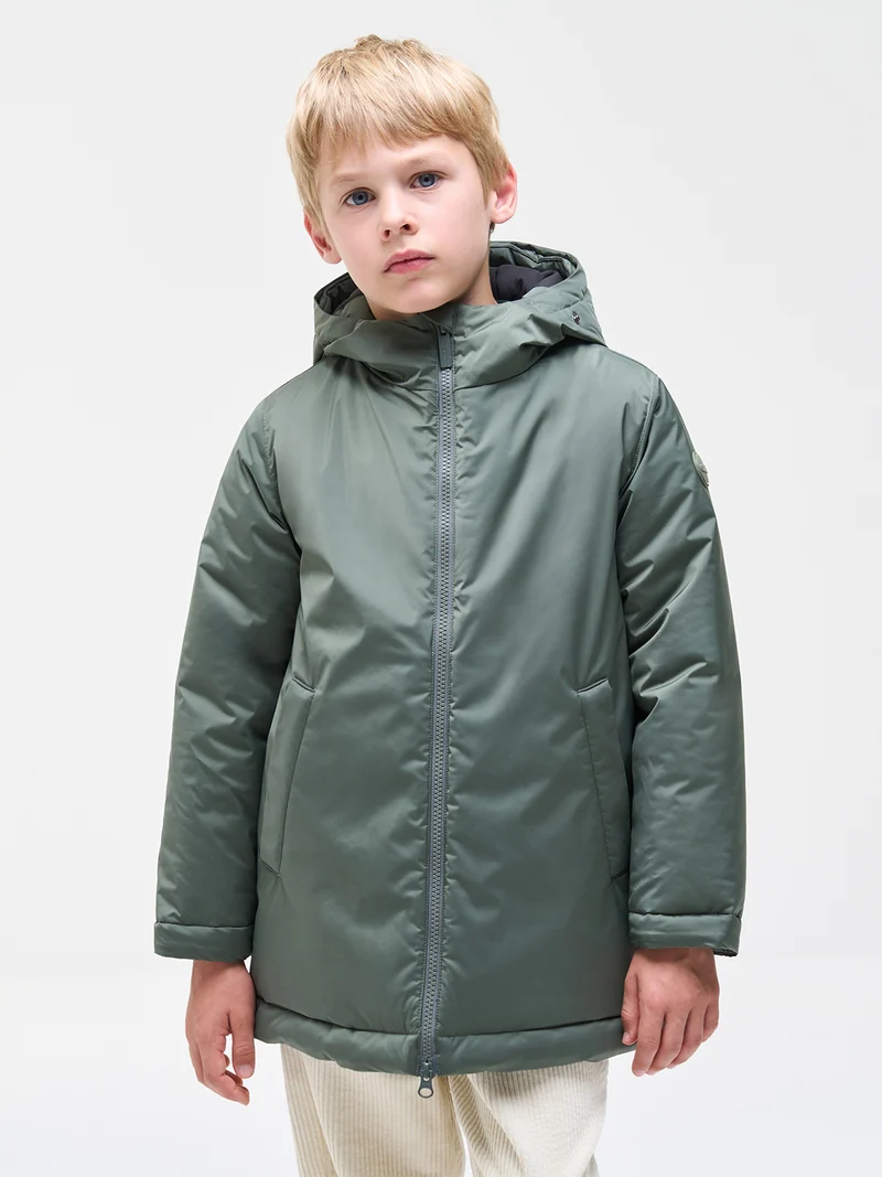 Outdoorjacke Stretch Fabric Olivgrün