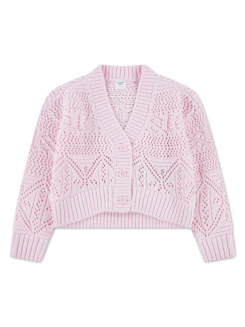 Strickjacke Rosa