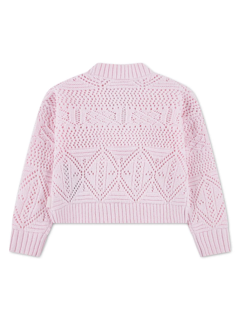 Strickjacke Rosa