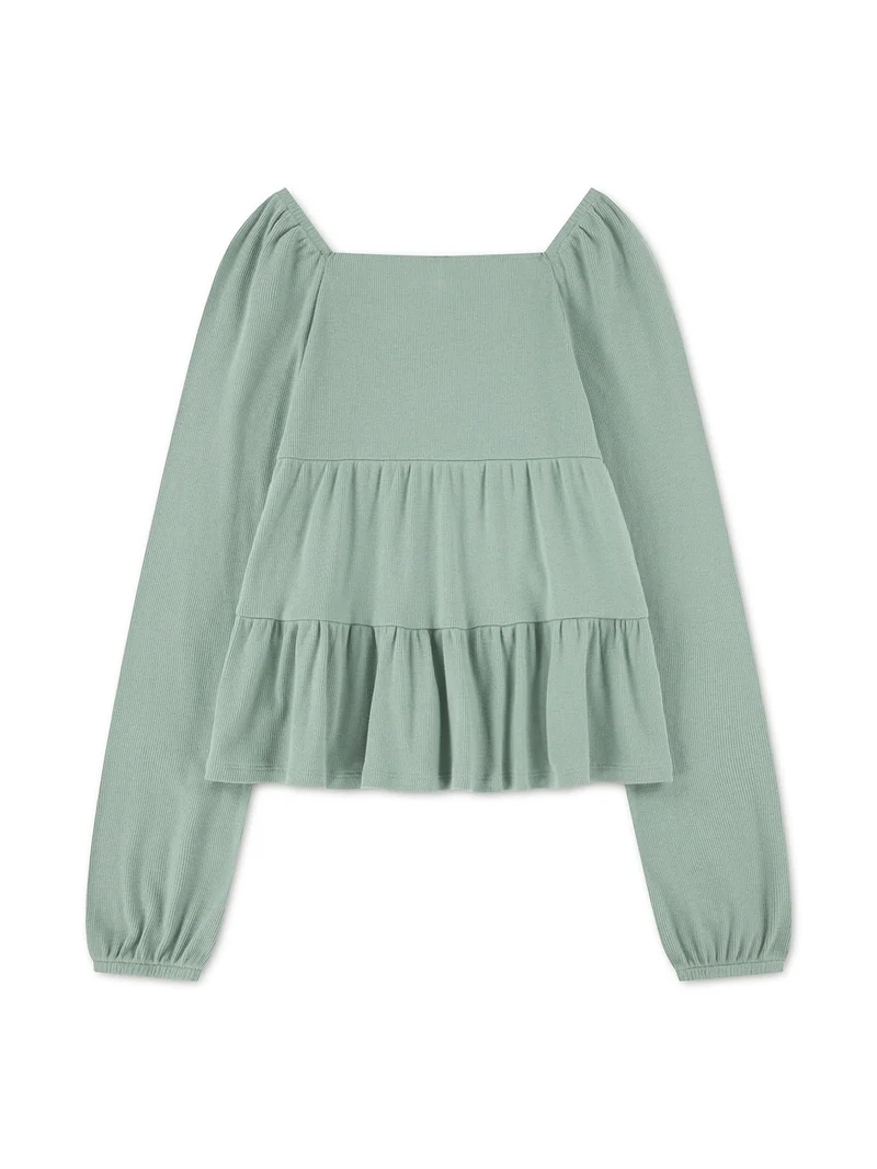 Longsleeve Mintgrün