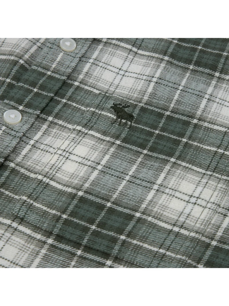 Hemd Olivgrün