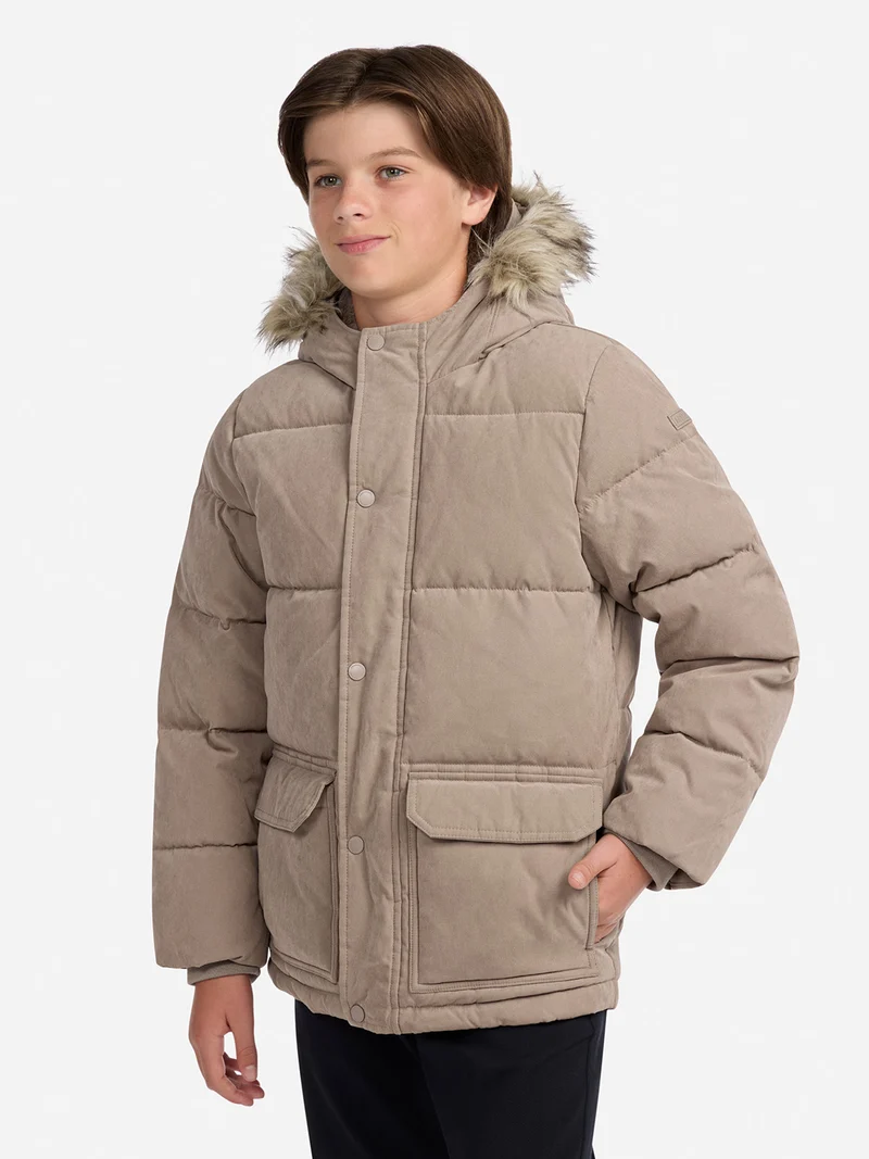 Parka Grau
