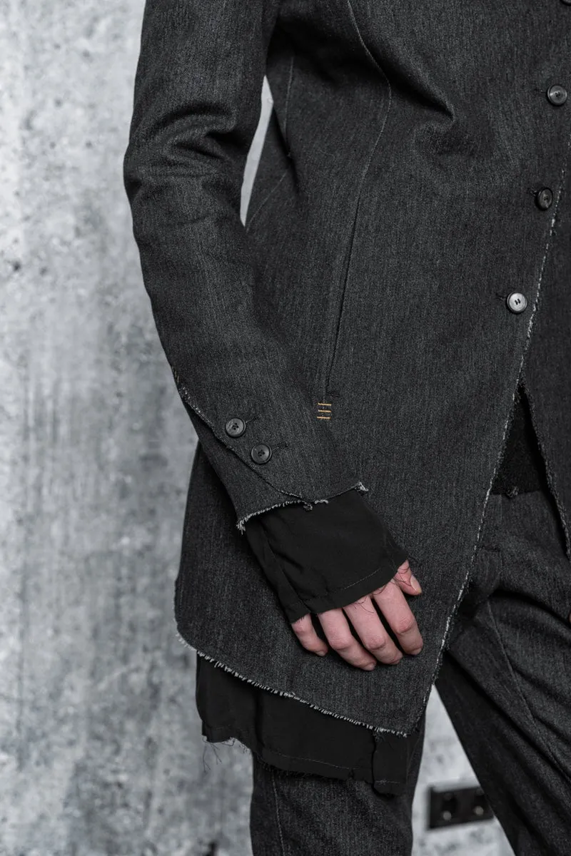 eigensinnig wien | Camus | Außergewöhnliche Jeansjacke für Damen in Grau