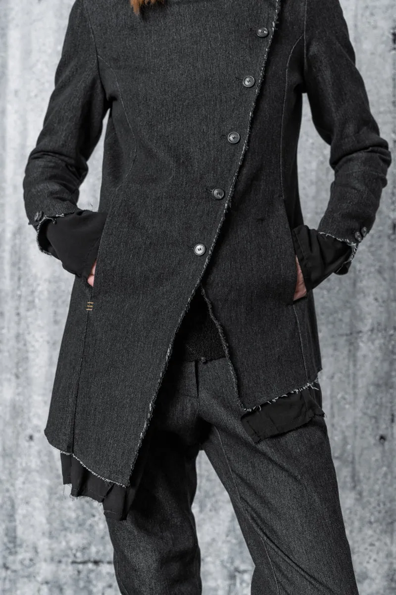 eigensinnig wien | Camus | Außergewöhnliche Jeansjacke für Damen in Grau