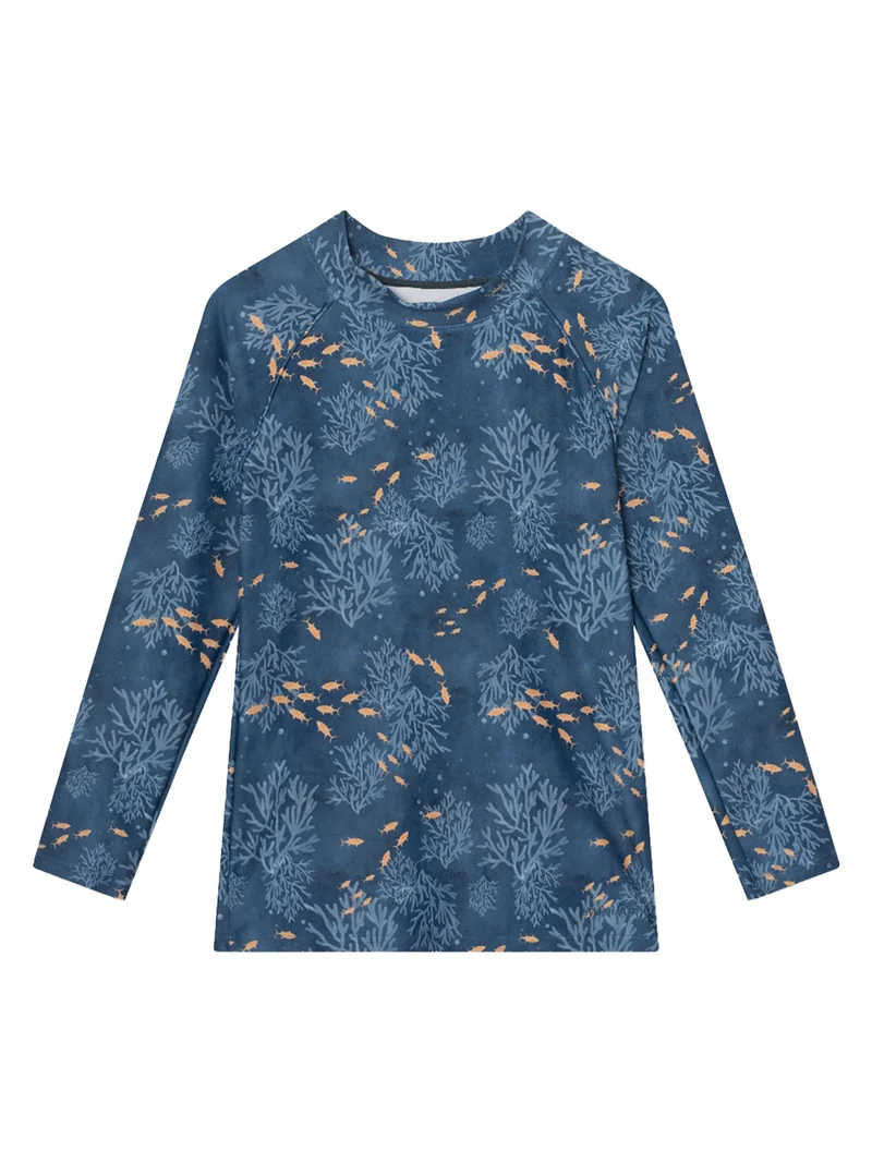 Longsleeve Blau