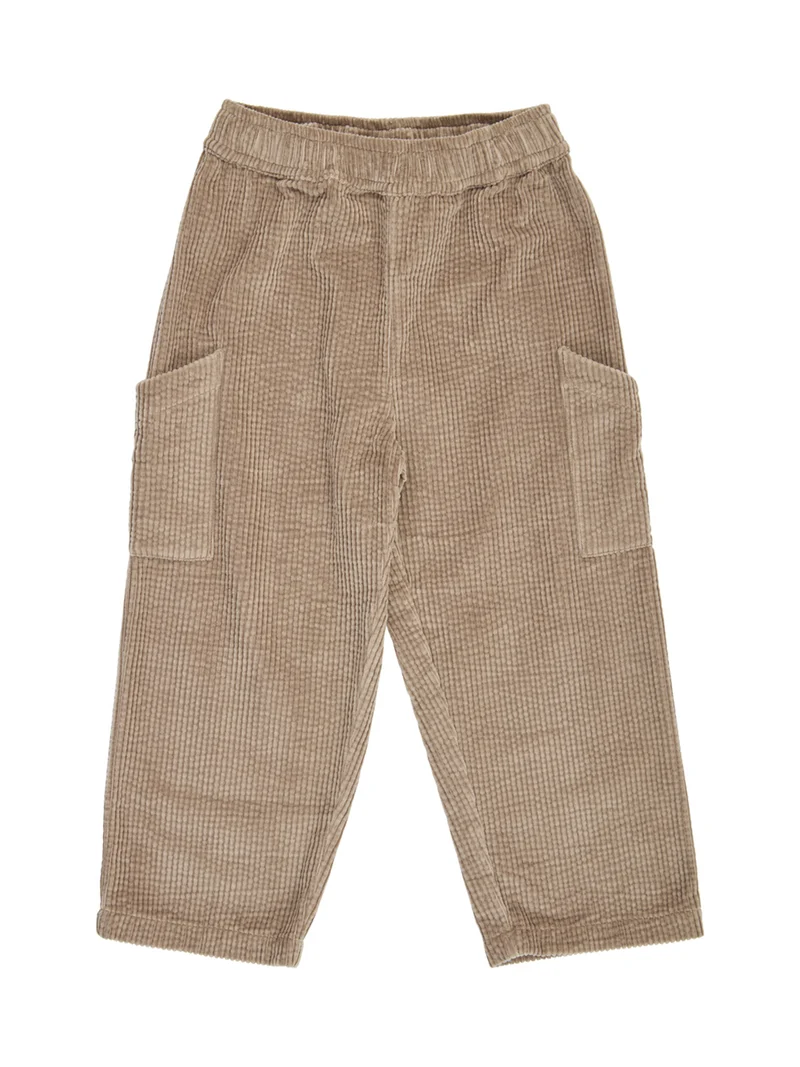 Cordhose Corduroy Beige