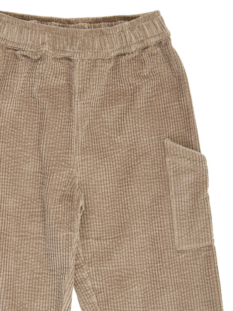 Cordhose Corduroy Beige