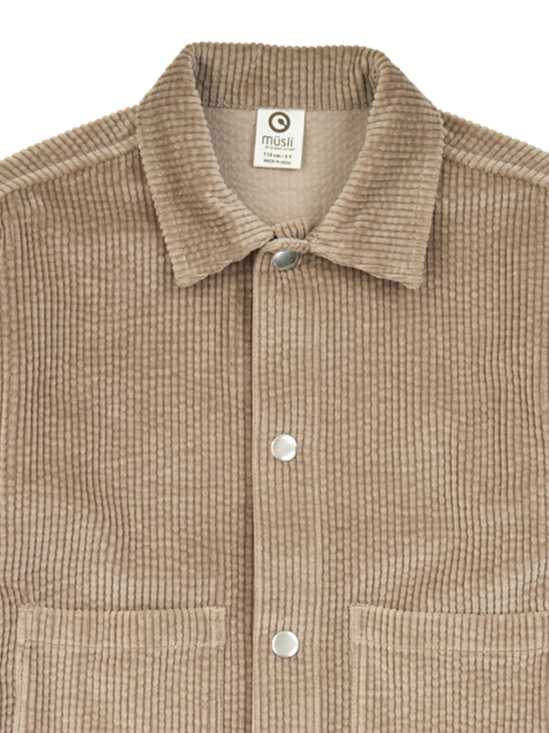 Jacke Corduroy Beige