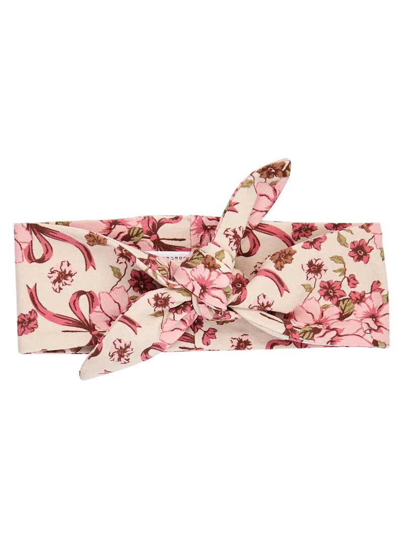 Stirnband Bouquet Rosa