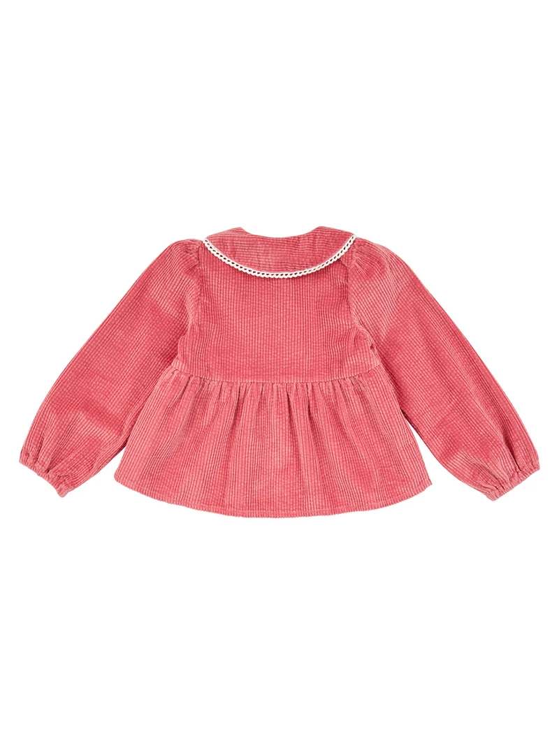 Hemd Corduroy Rosa