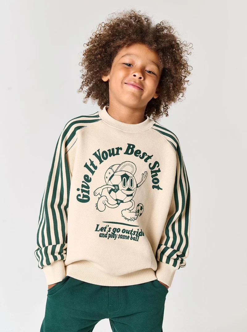 Sweatshirt Stanley Beige