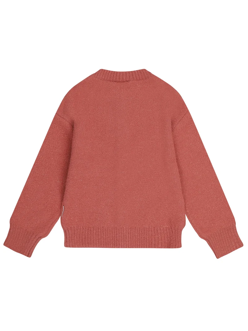 Strickjacke Sourire Koralle