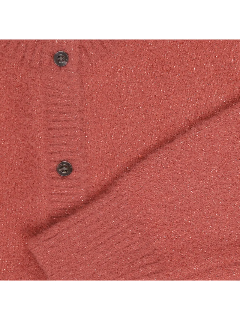 Strickjacke Sourire Koralle