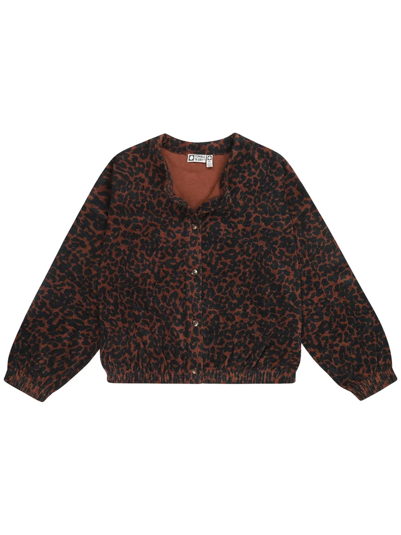 Strickjacke Madelon Braun