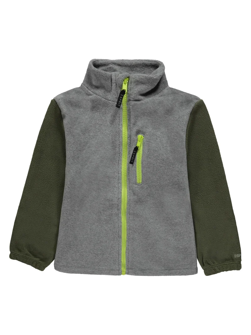 Fleece Pullover Grau