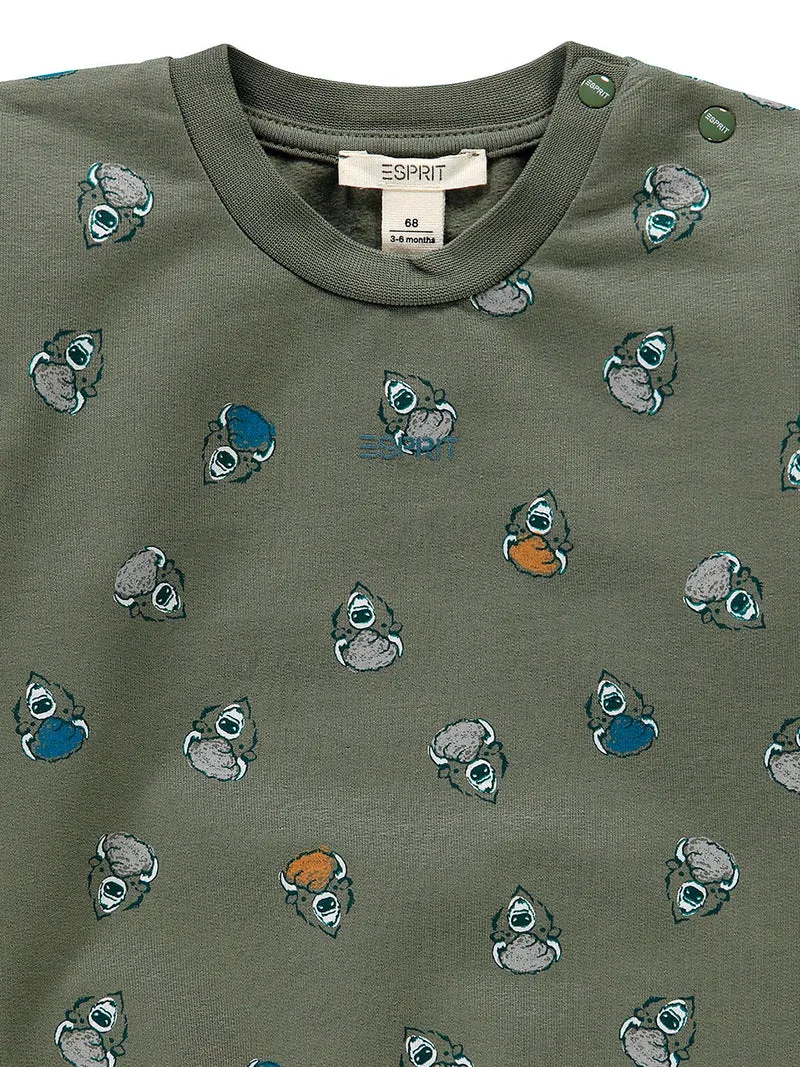 Sweatshirt Olivgrün