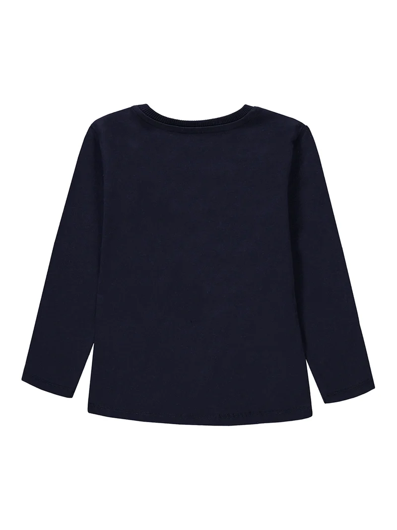 Longsleeve Marineblau