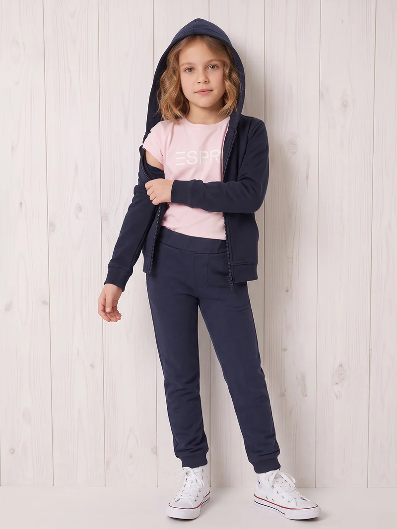 Sweatjacke Marineblau