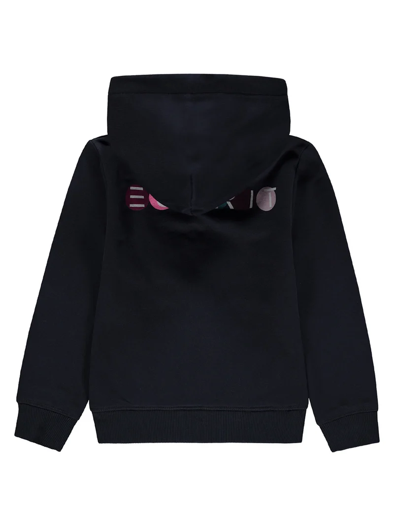 Sweatjacke Marineblau