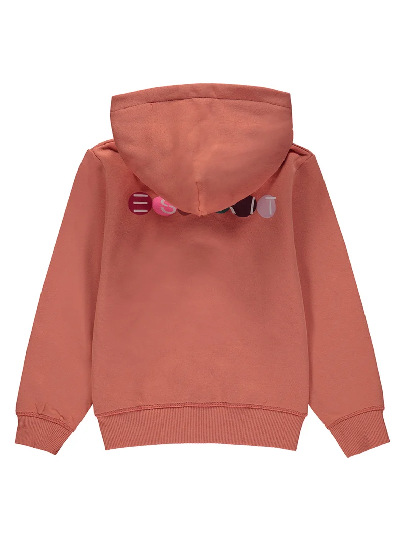Sweatjacke Beige