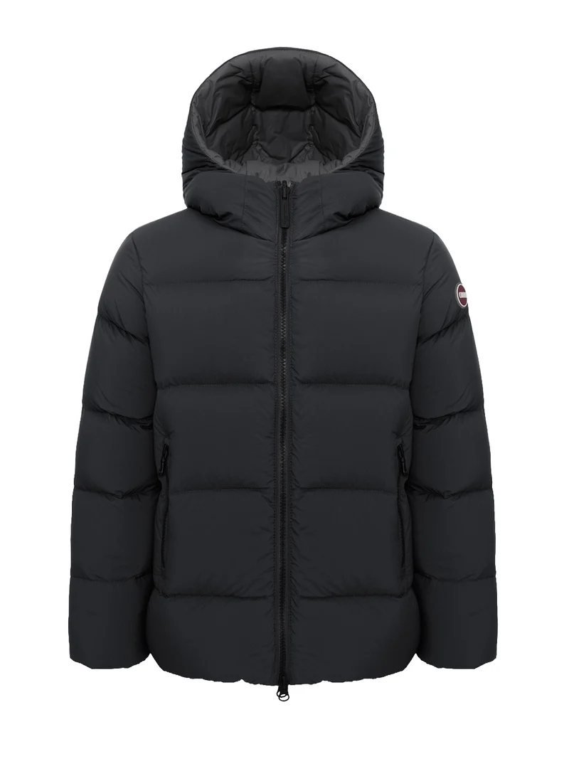 Daunenjacke Reversible Quilted Schwarz